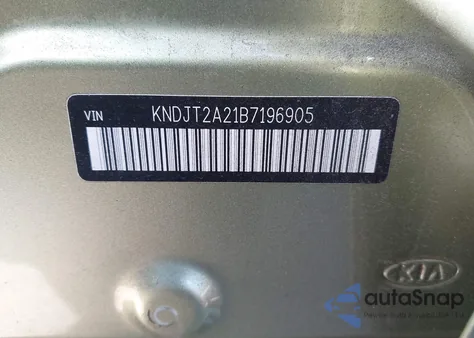 2011 Kia Soul + z USA, uszkodzony, nr VIN KNDJT2A21B7196905
